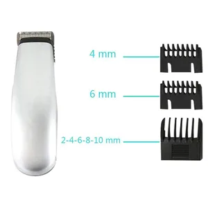 Mini Portable Electric Hair Clipper Beard Trimmer Haircut for Men Women (Silver) - product information 2