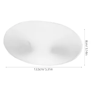 Silicone Shoulder Pads Soft Reusable Shoulder Push-Up Pads Adhesive Silicone Shoulder Pads Anti Slip Enhancer Shoulder Pads for Women - product information 2