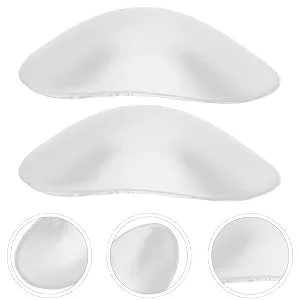 Silicone Shoulder Pads Soft Reusable Shoulder Push-Up Pads Adhesive Silicone Shoulder Pads Anti Slip Enhancer Shoulder Pads for Women - product information 3