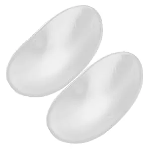 Silicone Shoulder Pads Soft Reusable Shoulder Push-Up Pads Adhesive Silicone Shoulder Pads Anti Slip Enhancer Shoulder Pads for Women - product information 4