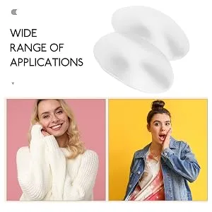 Silicone Shoulder Pads Soft Reusable Shoulder Push-Up Pads Adhesive Silicone Shoulder Pads Anti Slip Enhancer Shoulder Pads for Women - sign 6