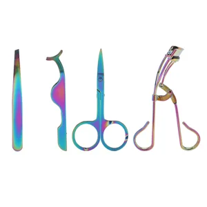 Eyelash Curler Set Humanized Design Colorful Eyelash Curling Tools Lash Curler Set Makeup Tools - 1410220043211-2