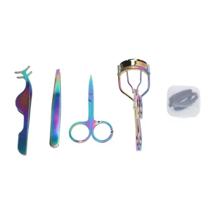 Eyelash Curler Set Humanized Design Colorful Eyelash Curling Tools Lash Curler Set Makeup Tools - product information 2