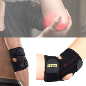 JTLB Adjustable Neoprene Strap Band for Tennis and Golfers Elbow Comfortable Elbow Brace Wrap Arm Support - product information 3
