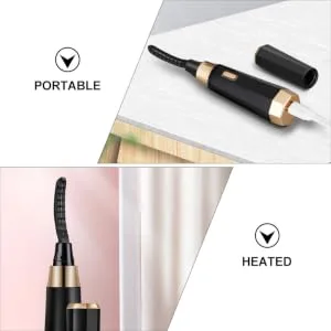Eyelash Curler Power Tools Make up Kit Eyelash Beauty Tool Rechargeable Eye Lash Curler Eyelash Tool Makeup Tool Electric Electronics Tools Portable Mini Curler Abs Clip Natural - product information 3