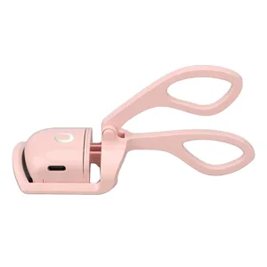Heated Eyelash Curlers Rechargeable 2 Temperature Modes Handheld Heated lash Curler with Silicone Pad Time Saving Heated Eyelash Curler Long Lasting Eyelash Tool Quick Curling - 1417220023111-2