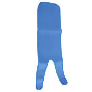 Oumefar Thigh Brace Support Thigh Compression Wrap Anti Slip Neoprene for Sports (Blue) - 2719240019111-2