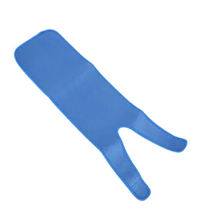 Oumefar Thigh Brace Support Thigh Compression Wrap Anti Slip Neoprene for Sports (Blue) - product information 3