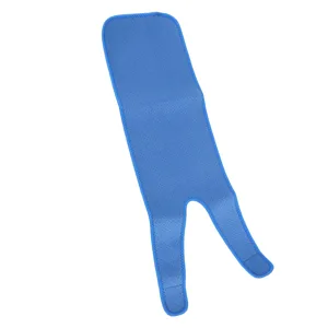 Oumefar Thigh Brace Support Thigh Compression Wrap Anti Slip Neoprene for Sports (Blue) - product information 6