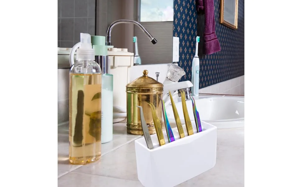 Eyelash Extension 6 Display Stand Scraper Storage Stand Storage Holder Lash Stand Organizer 15x6.2cm - product information 1