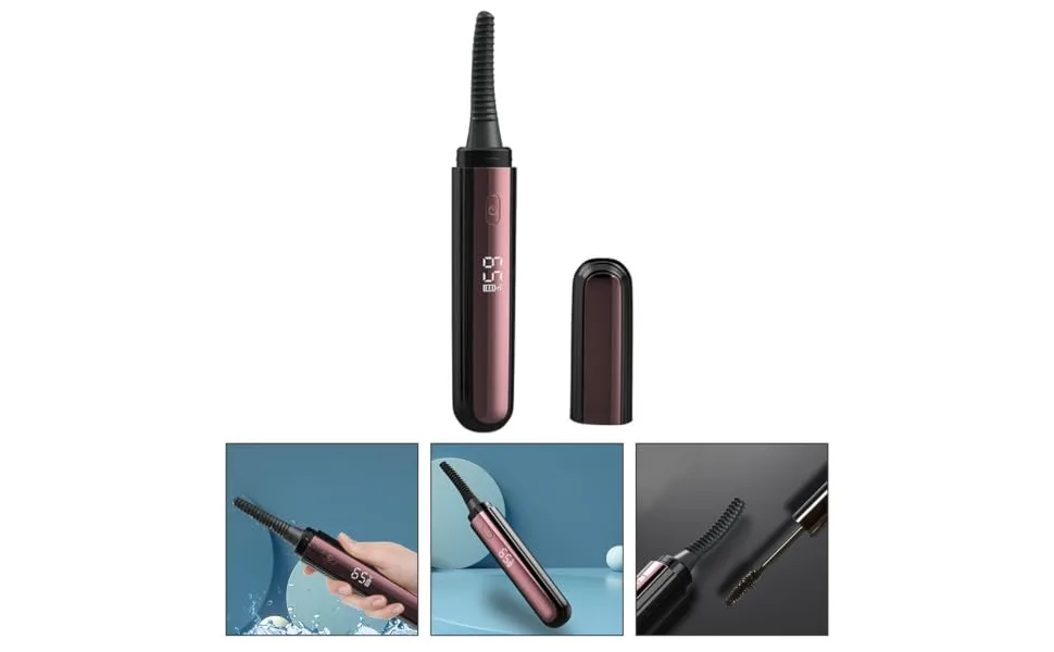 1 Set Eyelash Curler Electric Eyelash Tool Heated Curler Beauty Tool Beauty Salon Supplies Makeup Tool Eyelash Curling Clip - product information 2