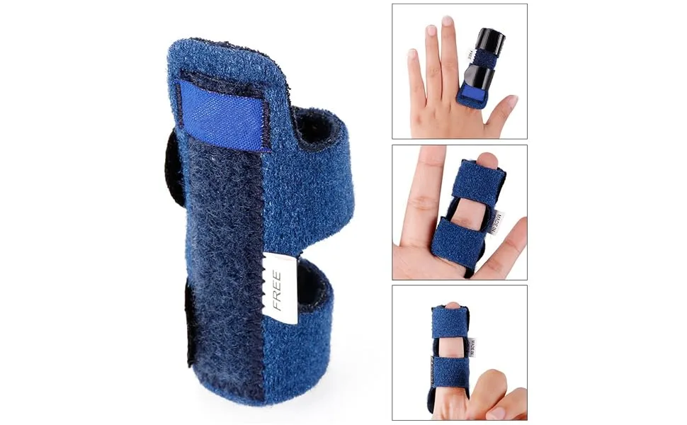 Finger Support Splint Adjustable Trigger Finger Thumb Splint Hand Finger Brace Tape for Straighten Curved Finger Brace Finger Stabilize - finger splints for trigger finger