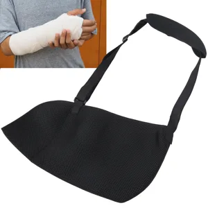 Adjustable Shoulder Immobilizer Arm Sling for Fracture Sprain Breathable Support Brace Shoulder Immobilizer for Tear Dislocation Sprains and Strains - Breathable Arm Sling Adjustable Arm Support Shoulder Immobilizer for Fracture Sprain