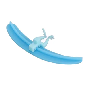 Reusable Eyelash Separator Tool with Silicone Base for Lash Extension Lash Extension Separator Tool for Professional Beauty Salon Use Silicone Lash Separator (Blue) - 1417240006512-3