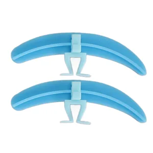 Reusable Eyelash Separator Tool with Silicone Base for Lash Extension Lash Extension Separator Tool for Professional Beauty Salon Use Silicone Lash Separator (Blue) - product information 3