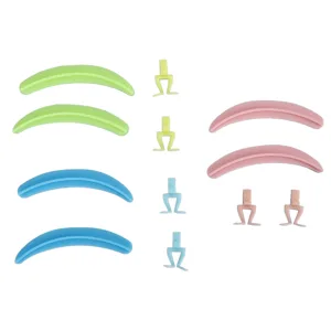 Eyelash Separator for Lash Extension 3 Pairs Silicone Pads Makeup Tool Lash Isolation Helper for Beginners Eyelash Artist Efficient Aid for Eyelash Make up - product information 2