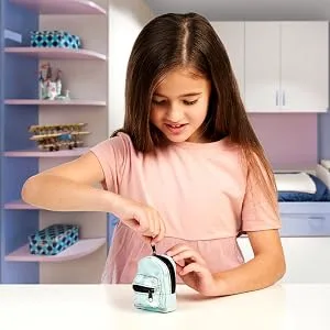 REAL LITTLES - Micro Backpack - 3 Pack with 18 Stationary Surprises Inside! - Styles May Vary - product information 1