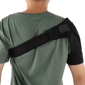 Breathable Adjustable Shoulder Support Wrap Sports Protector for Men Women - 2719210050211-2