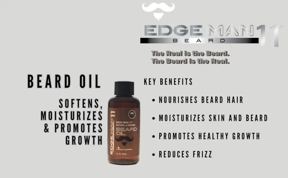 Edge Man 11 - Beard Oil 2oz. - Edgeman 11 beard oil