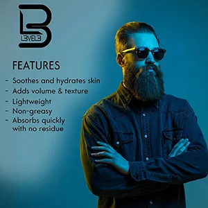 L3 Level 3 Leave-In Beard Conditioner Foam - Beard Hydrator - Soften and Moisturizes Facial Hair - beard growth, beard wash, beard balm, beard, beard shampoo, beard conditioner for men