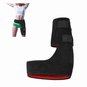 Hip Thigh Support Brace Groin Compression Wrap Thigh Compression Sleeve Hip Brace for Men Women Hip Flexor Arthritis - TJOT65715-2