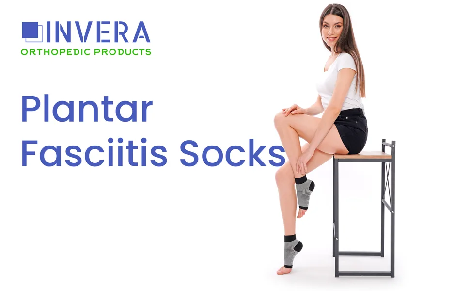 Plantar Fasciitis Compression Socks for Women & Men - Best Ankle Compression Sleeve Provides Arch Support & Heel Pain Relief (S/M) - plantar socks