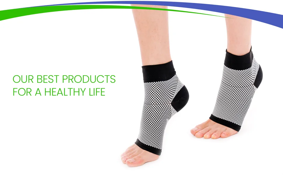 Plantar Fasciitis Compression Socks for Women & Men - Best Ankle Compression Sleeve Provides Arch Support & Heel Pain Relief (S/M) - plantar socks