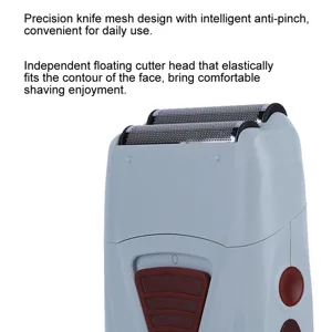 Rechargeable Men Electric Hair Clipper Trimmer Double Head Razor Reciprocating Shaver - product information 6