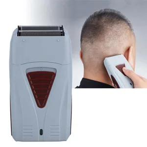 Rechargeable Men Electric Hair Clipper Trimmer Double Head Razor Reciprocating Shaver - JM24835-3