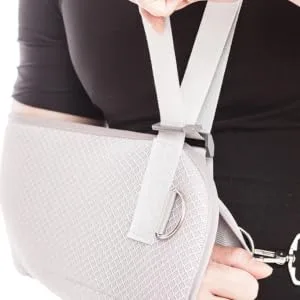 Arm Immobilizer Shoulder Arm Sling Arm Strap Rotator Cuff Arm Sling Arm Support Sling Shoulder Straps Shoulder Sling Chamber Pot Enamel Shoulder Belt Holder The Shoulder Size 2 Grey - product information 3