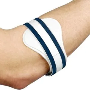 Tennis Elbow Brace with Compression Pad Adjustable Elbow Support Band Strap for Unisex Sport Size M - product information 3