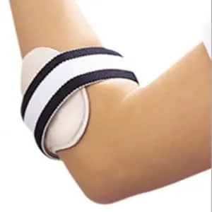 Tennis Elbow Brace with Compression Pad Adjustable Elbow Support Band Strap for Unisex Sport Size M - product information 4