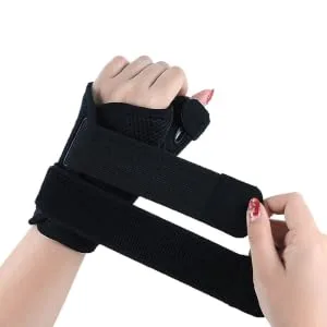1pc Thumb Carpal Tunnel Sleeves Stabilizer Support Braces Thumb Support Thumb Protector Bracket Wristband Splint Herringbone Support Frame - product information 4