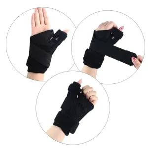 1pc Thumb Carpal Tunnel Sleeves Stabilizer Support Braces Thumb Support Thumb Protector Bracket Wristband Splint Herringbone Support Frame - product information 6