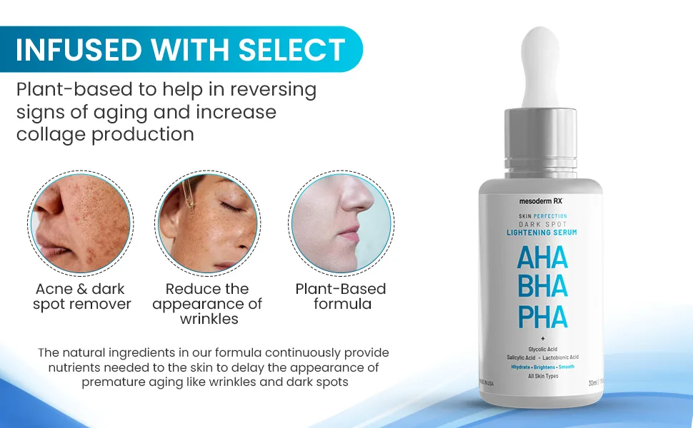 AHA BHA PHA DARK SPOT Brightening Serum 30 ml - INFUSED