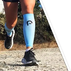 PRO Compression Calf Compression Sleeve for Calf Pain Relief | Calf Guard for Running Cycling Nurses and Sports (White Large/X-Large) - product information 4