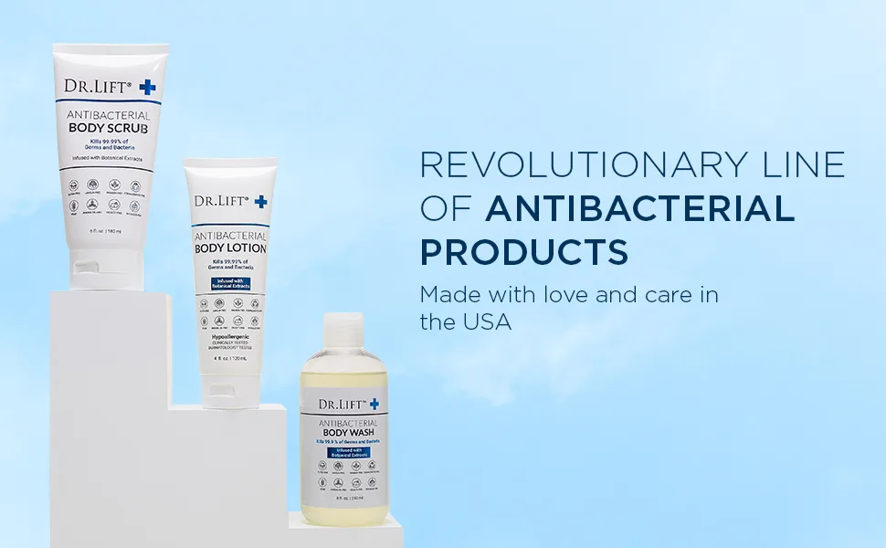 Antibacterial Body Lotion 4 oz - Body Lotion EBC 6
