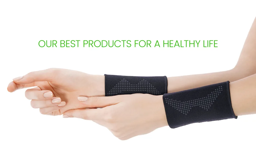 invera Wrist Compression Sleeve Unisex Wrist Band Support Sleeve Wrist Protector Compression Brace (Medium 1 Unit) Medium 1.0 - wrist compression sleeve