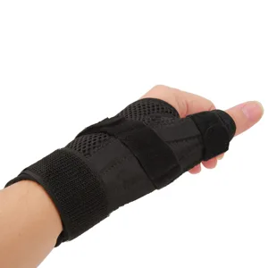 KENANLAN Sports Thumb Stabilizer Fiber Bar Support Fixed Pressure Guard Right Left Hand Universal Thumb Support for Men Women - product information 6