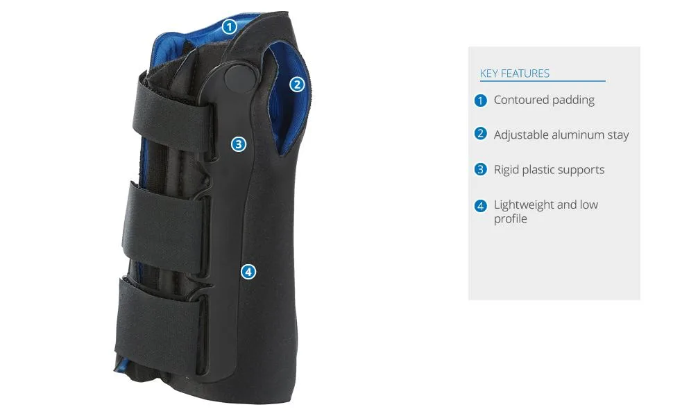 Ossur Exoform Wrist Brace - Extremely Comfortable Contoured Padding Ergonomic Precision Highest Degree of Durability and Immobilization Right Medium - product information 2