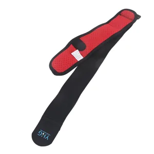 YHG Wrist Strap Arm Elbow Support Bandage for Men and Women Red and Black Forearm Black Elastic Band Lengthens 10CM - product information 2