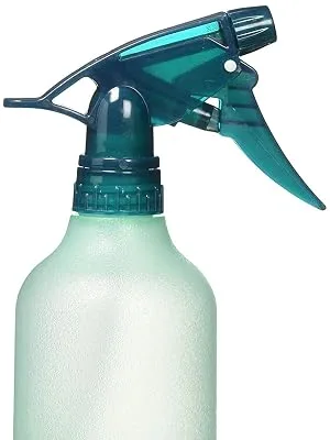 Rayson Empty Spray Bottle Refillable Container, Fine Mist Sprayer Trigger Squirt Bottle for Taming Hair, Hair styling, Watering Plants, Showering Pets (1 Pack, Green) Plastic Green - Empty Water Spray