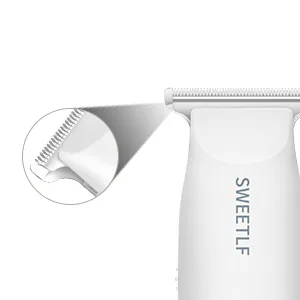Sweetlf hair clipper (White) - Safe Blade, Skin Friendly