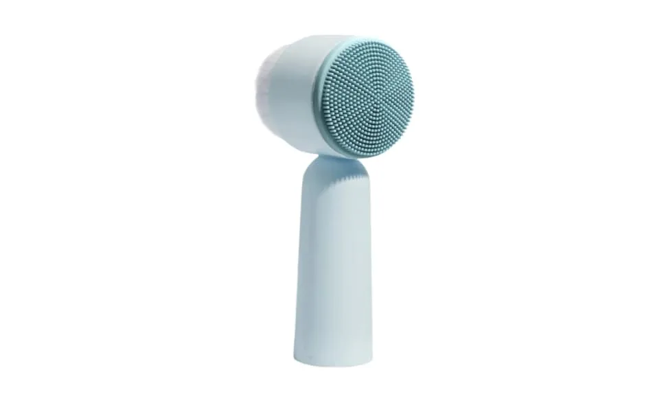 Handheld Brush Bristles Facial Brush Silicone Face Pore Face Cleaning 5.5X12.5cm - product information 1