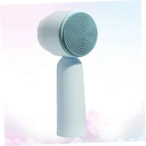 Handheld Brush Bristles Facial Brush Silicone Face Pore Face Cleaning 5.5X12.5cm - product information 2