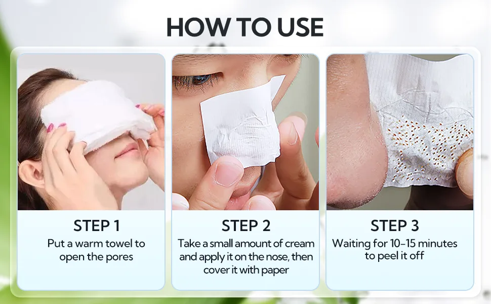 LANBENA Blackhead Remover Mask nose plant pore strips for Deep Cleansing Suitable for All Skin Types Unisex 1.05oz - product information 5