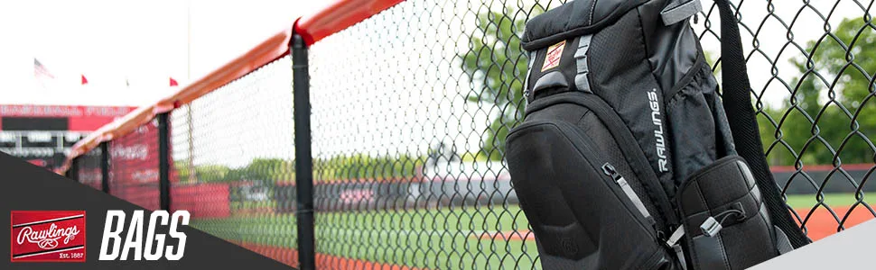 Rawlings Covert Player Duffle Bag Black - bags