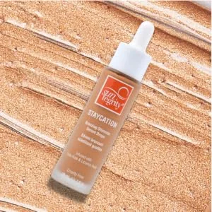 Staycation - Botanical Bronzing Shimmer Serum Drops for Face & Body by Suntegrity - Staycation Bronzing Shimmer Serum Drops