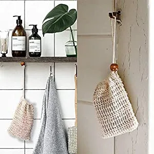 BetterJonny 10 Pieces Soap Exfoliating Bag Natural Soap Saver Organic Soap Bag Pouch - product information 4