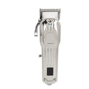 Hair Trimmer Professional Ergonomics Cutting Grooming LED Display Electronic Hair Clipper for Beauty Salon - product information 3